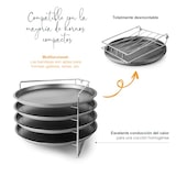 thumbnail of Lacor Soporte Para Hornear Pizzas, 4 Bandejas Y Soporte Varilla,