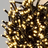 thumbnail of ECD Germany LED Cluster Lichterkette 5,5 m 768 LEDs Warmweiß, Timer & 8 Modi, strombetrieben IP44, Innen/Außen, Weihnachtsbeleuchtung Weihnachtsbaum
