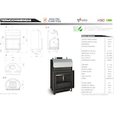 thumbnail of Caldera de Leña para Sistema de calefacción Central. Hidroestufa de Leña para Radiadores. (H90)