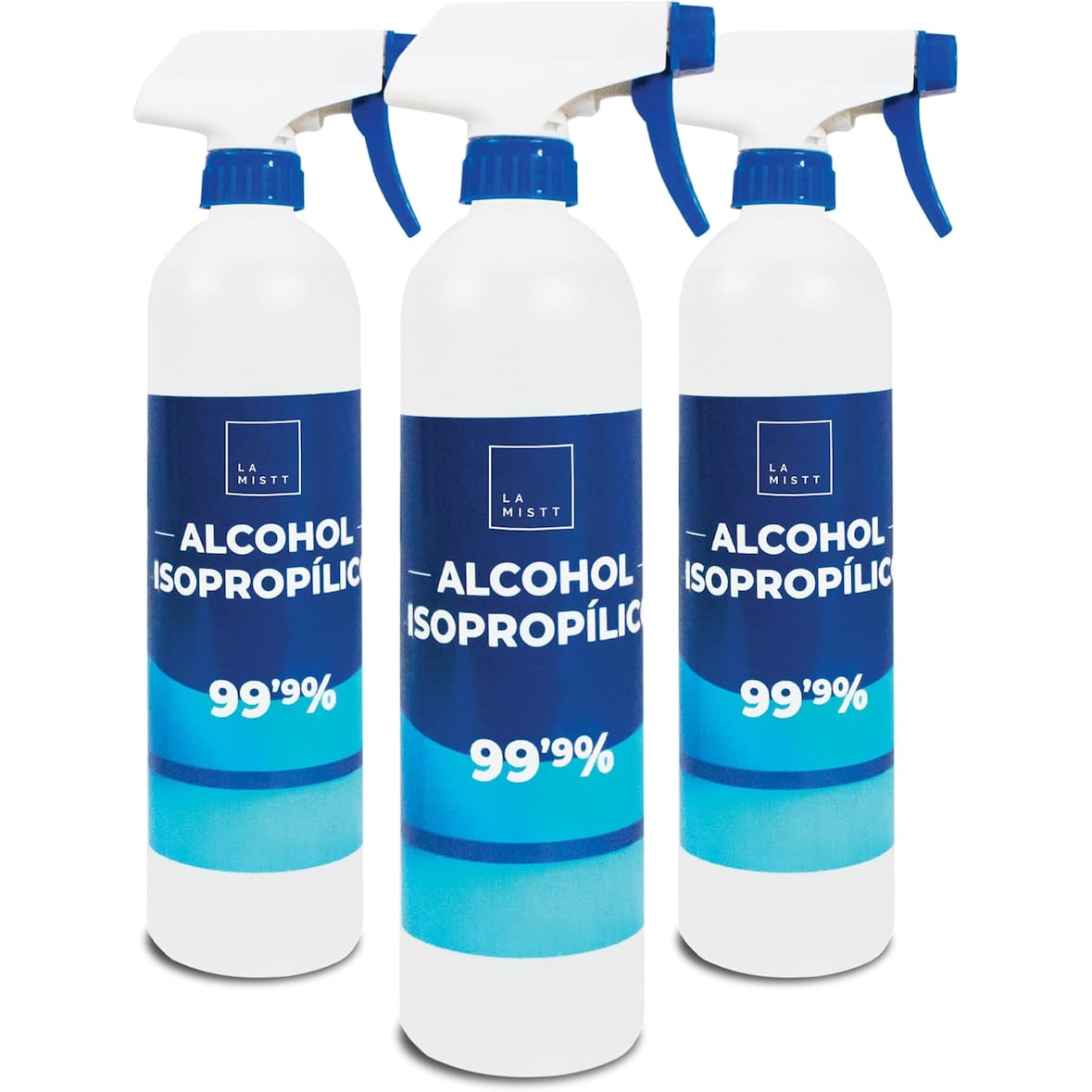 Alcohol Isopropílico 99,9% Puro 3L Spray | Isopropanol | Limpieza de Componentes Electrónicos. Desinfección y Limpieza de Superficies