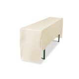 thumbnail of TexDeko Hussen für Bierzeltgarnitur 3TLG Set Premium PRO Blickdicht Biertischhussen 220cm (Tischbreite: 70cm, Creme)