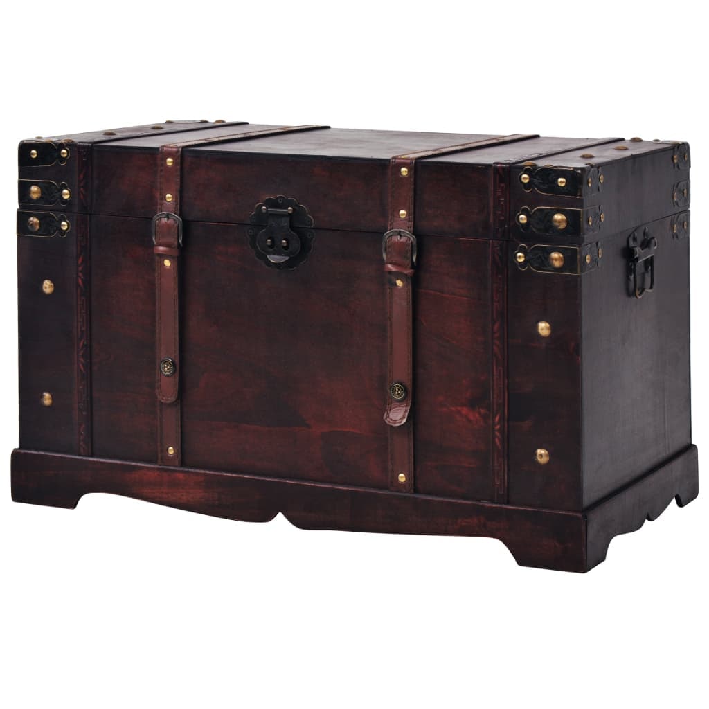 vidaXL Vintage Schatztruhe Holz 66 x 38 x 40 cm