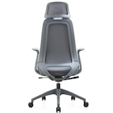 thumbnail of Ergonomischer Bürodrehstuhl, Armlehnen und Kopfstütze, verschiebbarer Sitz und Lendenwirbelstütze, schwenkbare Rückenlehne, verstellbar – ZIK