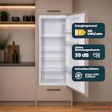 thumbnail of homeX CB1991E Einbaukühlschrank ohne Gefrierfach, 122cm Nische - 199 Liter, Schlepptürtechnik, LED-Beleuchtung, 39 dB