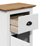 thumbnail of vidaXL Badschrank BODO Weiß und Braun 44x30x90 cm
