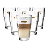 thumbnail of Leonardo SOLO Becher 410 ml Herzen 6er Set