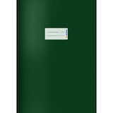 thumbnail of Kartonheftschoner A4, dunkelgrün, mit Beschriftungsetikett