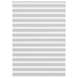 thumbnail of vidaXL Doppelrollo Hellgrau 155x200 cm Stoffbreite 150,9 cm Polyester