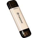 thumbnail of Transcend JetFlash 930C USB-Stick 128 GB Gold TS128GJF930C USB 3.2 Gen 1, USB-C?