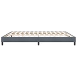 thumbnail of vidaXL Boxspringbett ohne Matratze Dunkelgrau 180x210 cm Samt