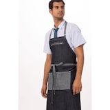 thumbnail of Chef Works® MANHATTAN Latzschürze,  Indigo Blau