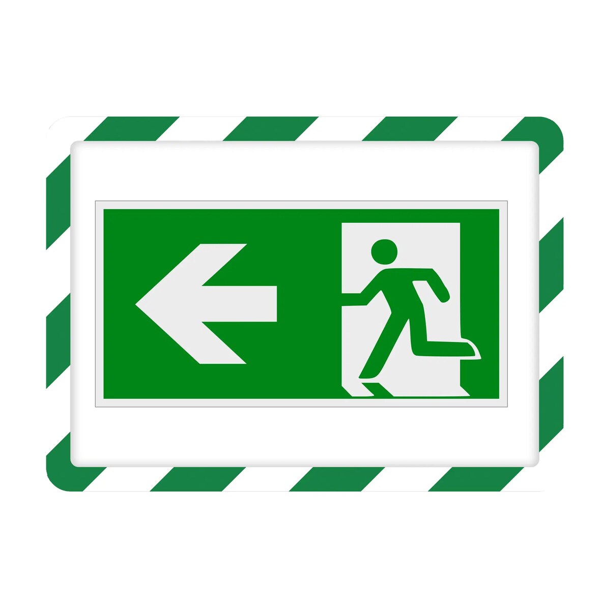 DJOIS by Tarifold,confezione 2 cornici Magneto safety retro magnetico A4,verde/bianco