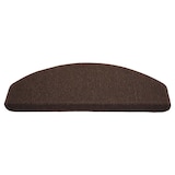 thumbnail of Juego de 15 alfombras para escaleras HWC-G49, alfombra para escaleras, juego de alfombras para escaleras, 65x25cm ~ media caña, marrón