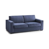 thumbnail of Dmora Festes Sofa Adriana, 2-Sitzer-Sofa, 100% Made in Italy, Wohnzimmersofa aus Stoff, mit Standard-Armlehnen, Cm 180x95h90, Blau