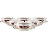 thumbnail of Villeroy & Boch Design Naif Suppentasse mit Untertasse 450 ml 6er Set