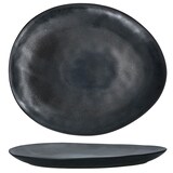 thumbnail of 4er Set Manhattan Nero Speiseteller oval 4 Personen Essteller Platte Schwarz