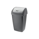 thumbnail of Tarrington House Cubo de basura rectangular con tapa basculante, antracita, 9 L
