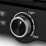 thumbnail of H.Koenig Compacte Wafelmaker GFX420, 1200 W Vermogen, Anti-aanbakplaten, Zwart