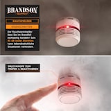 thumbnail of Brandson 3x Rauchmelder Mini - 10 Jahre Batterie - Lithium Ionen Batterie 1500 mAh - Lautstärke 85 db - LED Indikator - Prüftaste
