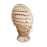 thumbnail of Fauteuil emmanuelle rotin H146 x L96 x P51 - assise 43 cm (49 avec coussin)