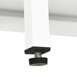 thumbnail of vidaXL Sideboard Weiß 70x35x70 cm Stahl und Glas