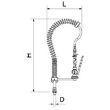 thumbnail of Grifo ducha un agua sobremesa extra-bajo serie Basic de Fricosmos