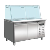 thumbnail of Gekoelde saladette met 2 deuren en Display3 GN 1/1 en 3 GN 1/6 bakken