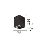 thumbnail of Plafoniera Moderna Nitro Square Alluminio Bianco Led 15W 3000K Luce Calda
