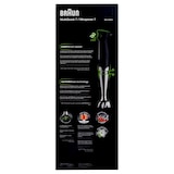 thumbnail of Braun MQ 7087X MultiQuick Stabmixer-Set schwarz