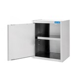 thumbnail of Pensile con porte battenti in acciaio inox con 1 ripiano, L800xP400xH800 mm - linea basic