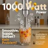 thumbnail of Mixeur plongeant 100W Acier inoxydable  PC-SM1317-Inox usage non-intensif Proficook