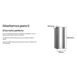 thumbnail of INFINITON Congelador Vertical CV-172L14XEV, 172 l, 143 cm, Ciclico, E, Inox