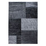 thumbnail of Teppich Waschbar Abstrakt-Karo Modern Strapazierfähig Esszimmer Flur Schwarz 280x370 cm OEKO-TEX Schadstoffgeprüft – INN von Kadima Design
