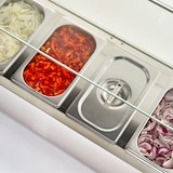 thumbnail of STARLINE Kühlaufsatzvitrine, 7x GN 1/3, Edelstahl 1600x395x400 mm (BxTxH)