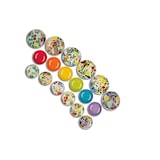 thumbnail of Excelsa vajilla de 18 piezas Fiori Frida de porcelana multicolor