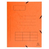 thumbnail of Exacompta Sammelmappe mit Gummizug, 3 Klappen und Organisationsdruck aus Manila-Karton 355g/qm, für Format DIN A4