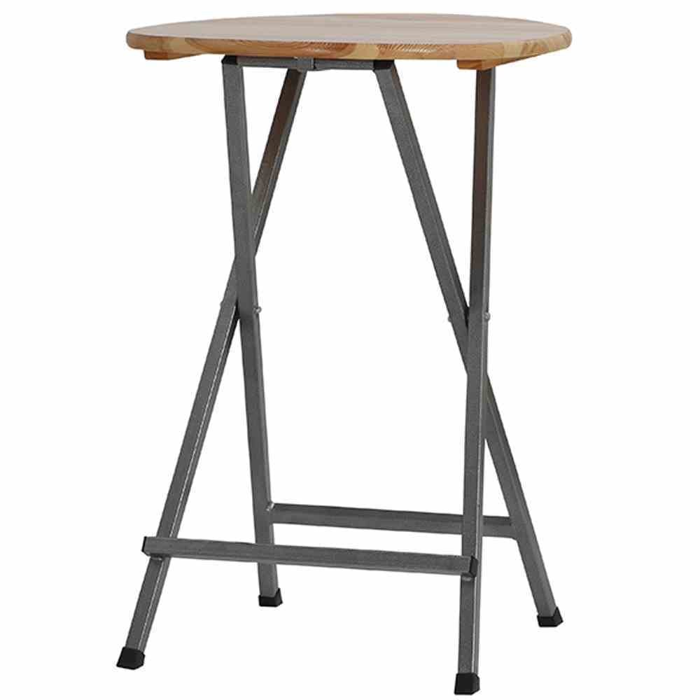 NATURA    Stehtisch Kiefer 78 cm Gestell eckig