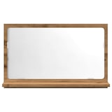 thumbnail of vidaXL Badspiegel mit Ablage Artisan-Eiche 60x11x37 cm Holzwerkstoff