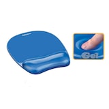 thumbnail of Fellowes Alfombrilla ergonómica con reposamuñecas para ratón de gel Crystal™ Azul