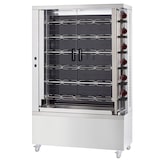 thumbnail of Vitrokeramik hähnchengrill 6 schwerter = 30/36 hühner - 1100x450x1760 mm - 25200 W 400/3V - 53304063 Eurast