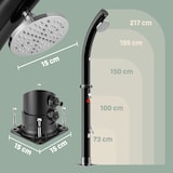 thumbnail of MONZANA Solardusche 20 Liter 360° Duschkopf max.60°C Fußdusche Schlauchanschluss Pooldusche Gartendusche Camping