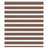 thumbnail of vidaXL Doppelrollo Braun 125x150 cm Stoffbreite 120,9 cm Polyester