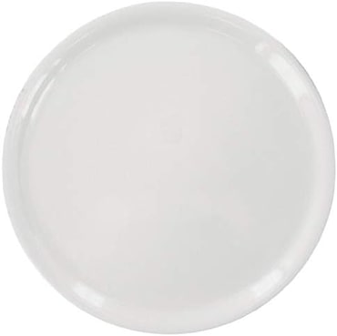 Saturnia Juego de 6 Platos para Pizza Napoli, de Porcelana, Blanco, 28 cm
