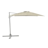 thumbnail of METRO PROFESSIONAL Guarda-sol suspenso quadrado, alumínio/aço, 3 x 3 m, repelente de água, bege/platina
