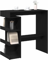 thumbnail of vidaXL Bartisch Schwarze Eiche 100 x 48 x 101,5 cm Holzwerkstoff