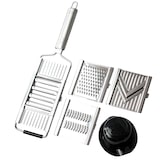 thumbnail of Gigant 4-fach Gemüsehobel mit 3 zusätzlichen Einsätzen Edelstahl