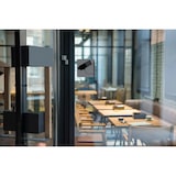 thumbnail of Exacompta 67180E 1x Hinweisschild selbstklebend, Aluminiumoptik, Videoüberwachung 7,5x7,5 cm - Grau