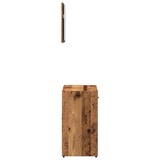 thumbnail of vidaXL Badschrank mit Spiegel Altholz-Optik Holzwerkstoff
