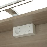 thumbnail of Spiegelschrank Badspiegel Badezimmer Spiegel City 80cm braun Eiche mit 5W LED-Strahler / Energiebox