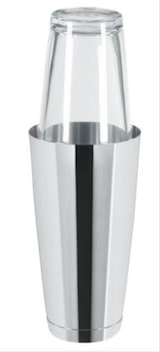 thumbnail of METRO Professional Boston Shaker 800 ml, 2 pezzi, acciaio inox / vetro, Ø 9.4 x 17.5 cm, argento / trasparente